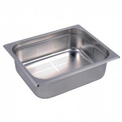 Bac inox perforé GN1/2 Gastro M 100mm GR730 Gastro M