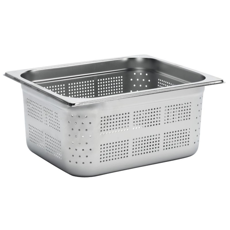 Bac inox perforé GN1/2 Gastro M 150mm GR731 Gastro M Bac inox perforé GN1/2 Gastro M 150mm GR731 Gastro M