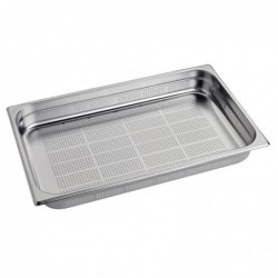 Bac inox perforé GN1/1 Gastro M 65mm GR734 Gastro M