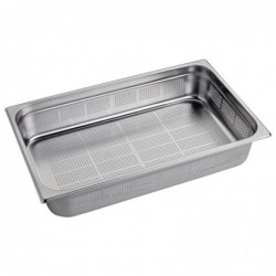 Bac inox perforé GN1/1 Gastro M 100mm GR735 Gastro M
