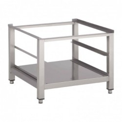 Support lave-vaisselle inox avec tablette inférieure Gastro M 600 x 600 x 400mm GS025 Gastro M