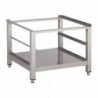 Support lave-vaisselle inox avec tablette inférieure Gastro M 600 x 600 x 400mm GS025 Gastro M