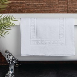 Tapis de bain blanc Comfort Nova Mitre GT790 Mitre Comfort