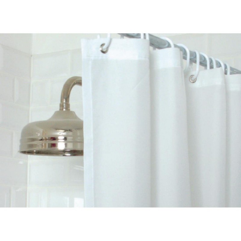 Rideau de douche uni Mitre Essentials blanc GT798 Mitre Essentials Rideau de douche uni Mitre Essentials blanc GT798 Mitre Essentials