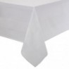 Nappe blanche bande de satin Mitre Luxury 1370 x 2280mm GW421 Mitre Luxury
