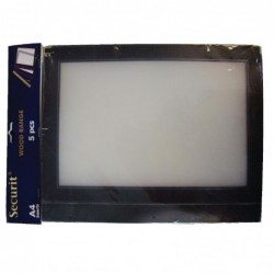 Inserts supplémentaires Securit noirs A4 (Lot de 5) H747 Securit