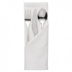 Serviettes blanches en polyester Mitre Essentials Occasions  HB560 Mitre Essentials