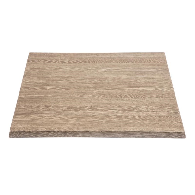 Plateau de table carré Bolero effet bois vieilli 700mm HC295 Bolero Plateau de table carré Bolero effet bois vieilli 700mm HC295 Bolero