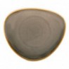 Assiettes triangulaires Olympia Kiln grises 230mm (lot de 6) HC384 Olympia