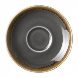 Soucoupe espresso Olympia Kiln grise 115mm HC389 Olympia