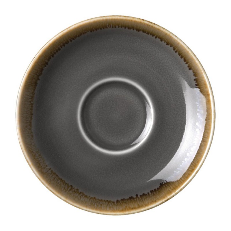 Soucoupe espresso Olympia Kiln grise 115mm HC389 Olympia Soucoupe espresso Olympia Kiln grise 115mm HC389 Olympia
