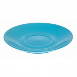 Soucoupes Olympia Café bleues 158mm (lot de 12) HC407 Olympia Cafe