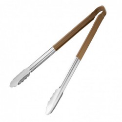 Pince de service code couleur Hygiplas 405mm marron HC850 Hygiplas