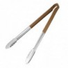 Pince de service code couleur Hygiplas 405mm marron HC850 Hygiplas