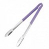 Pince de service code couleur Hygiplas 405mm violette HC853 Hygiplas