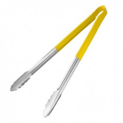 Pince de service code couleur Hygiplas 405mm jaune HC855 Hygiplas