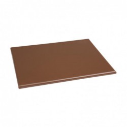 Petite planche à découper haute densité Hygiplas marron HC864 Hygiplas