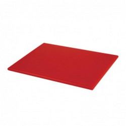 Petite planche à découper haute densité Hygiplas rouge HC866 Hygiplas