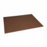 Grande planche à découper basse densité Hygiplas marron HC873 Hygiplas