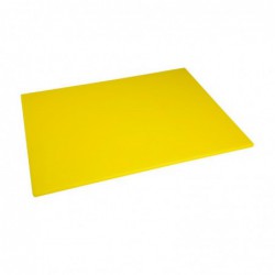 Grande planche à découper basse densité Hygiplas jaune HC883 Hygiplas