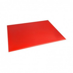Grande planche à découper haute densité Hygiplas rouge J011 Hygiplas