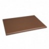 Planche à découper épaisse haute densité Hygiplas marron J035 Hygiplas