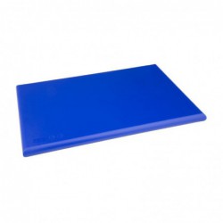 Planche à découper épaisse haute densité Hygiplas bleue J036 Hygiplas