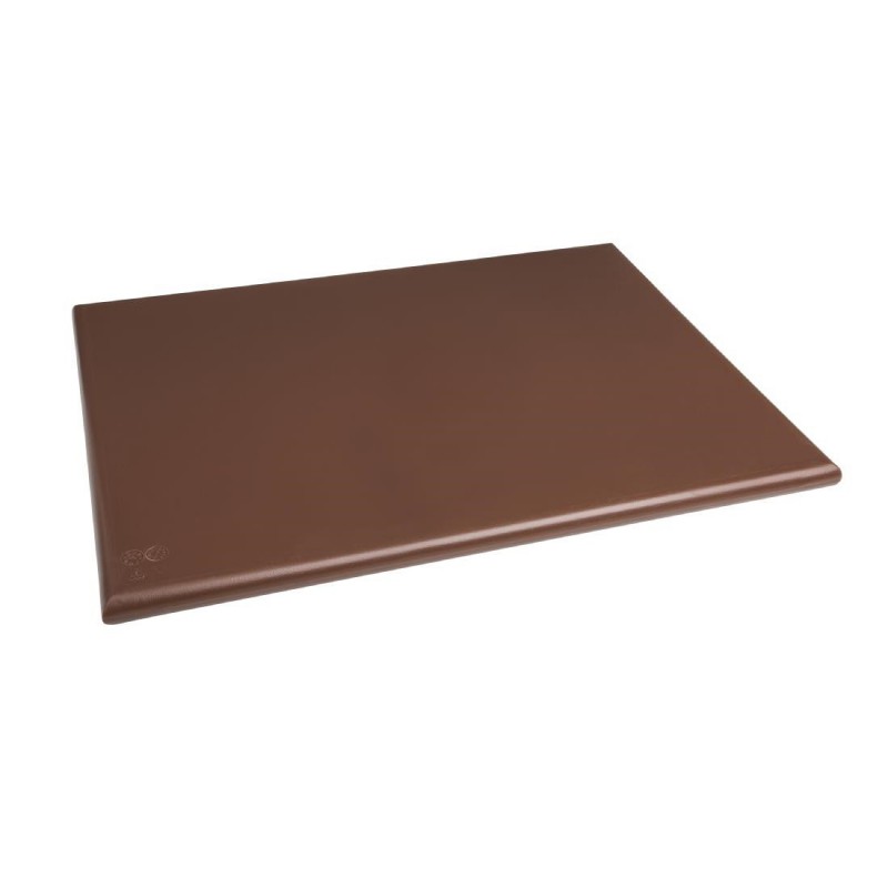 Planche à découper extra large haute densité Hygiplas marron J041 Hygiplas Planche à découper extra large haute densité Hygiplas marron J041 Hygiplas