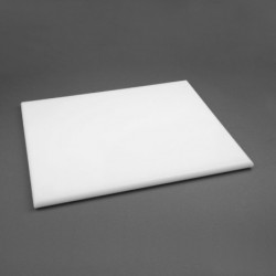 Planche à découper extra large haute densité Hygiplas blanche J044 Hygiplas