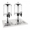 Double distributeur de jus de fruit Olympia J184 Olympia