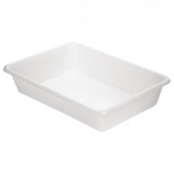 Bac alimentaire peu profond Araven transparent 485mm J219 Araven