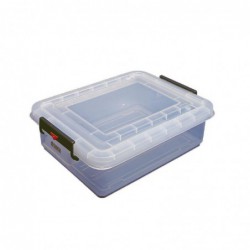 Conteneur alimentaire en polypropylène avec clips de couleur Araven 40L J244 Araven