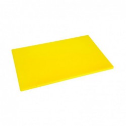 Planche à découper standard basse densité Hygiplas jaune J254 Hygiplas
