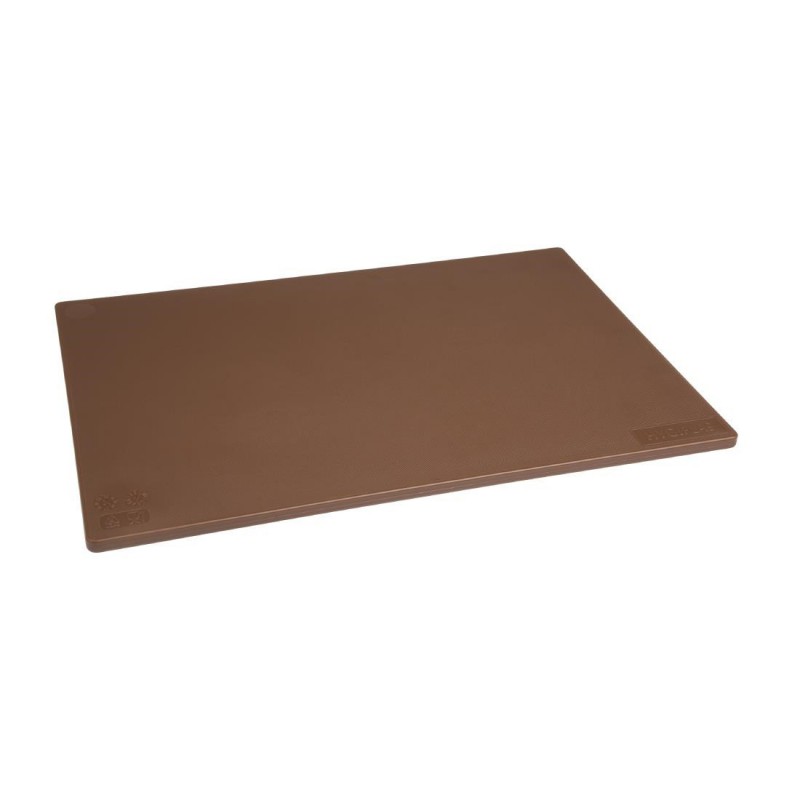 Planche à découper standard basse densité Hygiplas marron J256 Hygiplas Planche à découper standard basse densité Hygiplas marron J256 Hygiplas