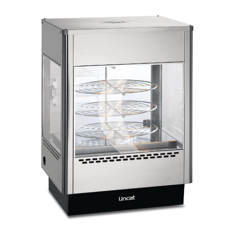 Vitrine chaude rotative pour pizza Lincat UM50 J395 Lincat Vitrine chaude rotative pour pizza Lincat UM50 J395 Lincat