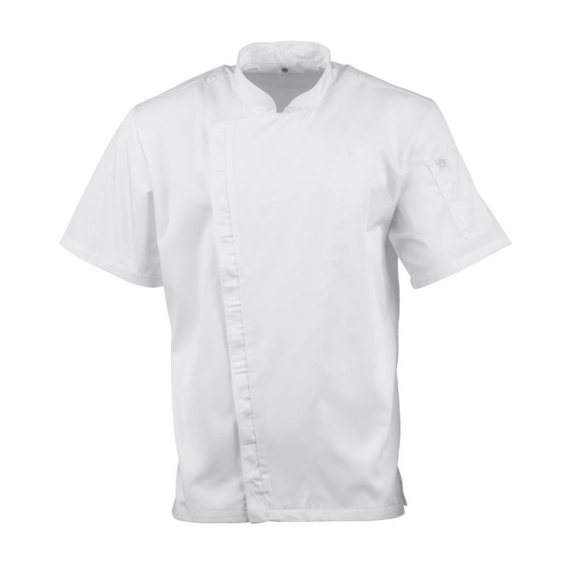 Veste de cuisinier à manches courtes Chef Works Cannes M BB669-M Chef Works Veste de cuisinier à manches courtes Chef Works Cannes M BB669-M Chef Works