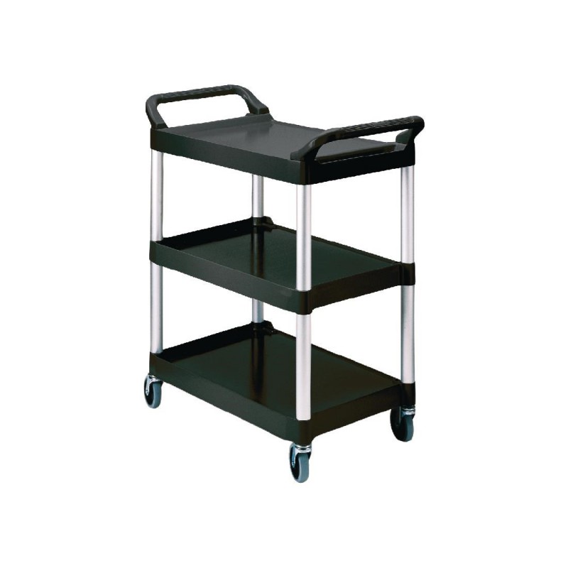 Chariot utilitaire compact noir Rubbermaid J818 Rubbermaid Chariot utilitaire compact noir Rubbermaid J818 Rubbermaid
