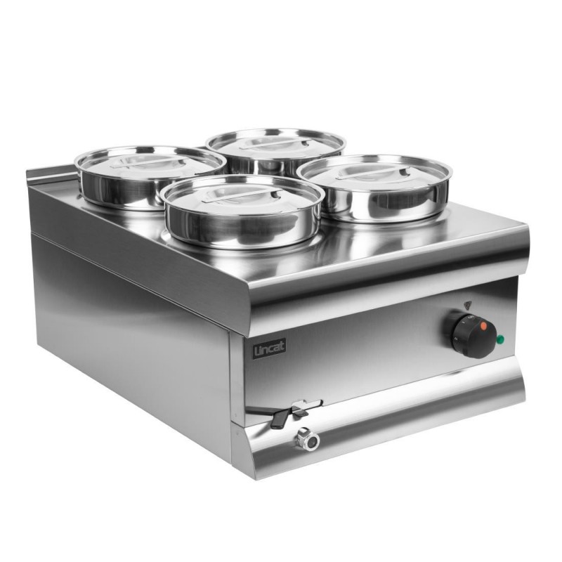 Bain-Marie 4 pots Lincat Silverlink 600 BS4W J953 Lincat Bain-Marie 4 pots Lincat Silverlink 600 BS4W J953 Lincat