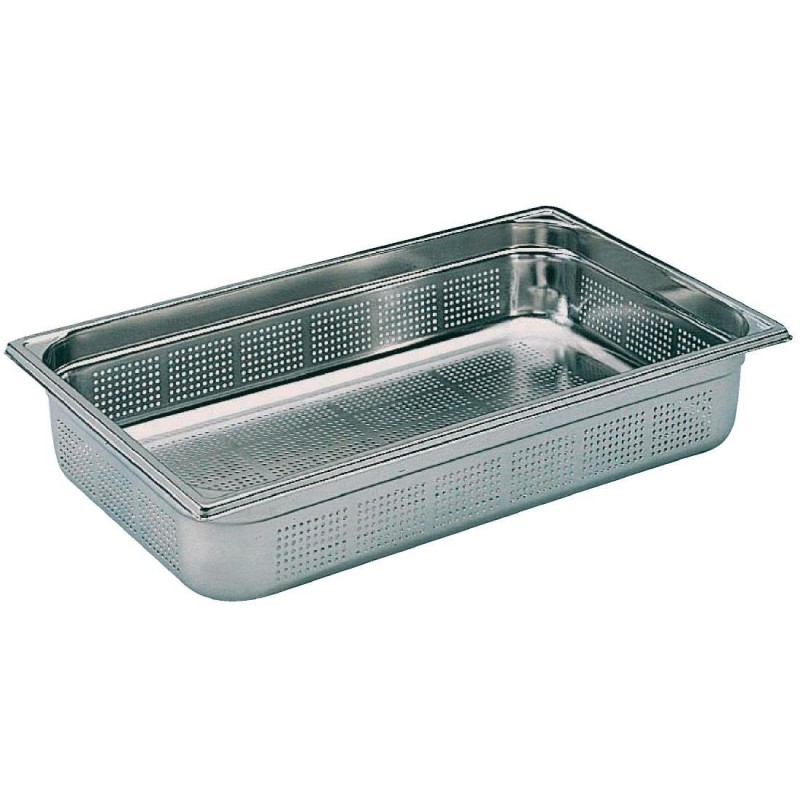 Bac inox perforé GN 1/1 Matfer Bourgeat 100mm K141 Matfer Bourgeat Bac inox perforé GN 1/1 Matfer Bourgeat 100mm K141 Matfer Bourgeat