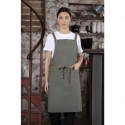 Tablier bavette en coton Southside kaki BB684 Southside