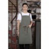 Tablier bavette en coton Southside kaki BB684 Southside