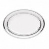 Plat de service ovale en inox Olympia 220mm K361 Olympia