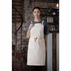 Tablier bavette en coton Southside gris BB685 Southside
