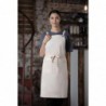 Tablier bavette en coton Southside gris BB685 Southside