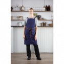Tablier bavette en coton Southside bleu marine BB686 Southside