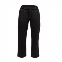 Pantalon cargo Whites noir L BB700-L Whites Chefs Clothing