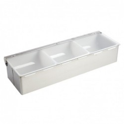 Boîte à compartiments Olympia 3x 950ml K490 Olympia