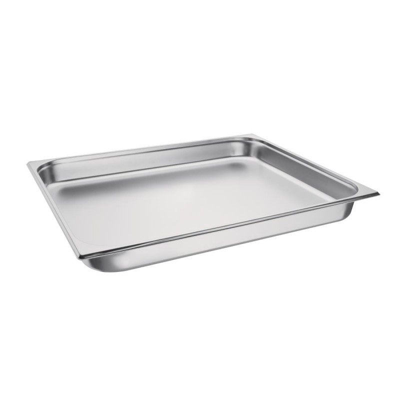 Bac Gastronorme inox GN 2/1 65mm Vogue K802 Vogue Bac Gastronorme inox GN 2/1 65mm Vogue K802 Vogue