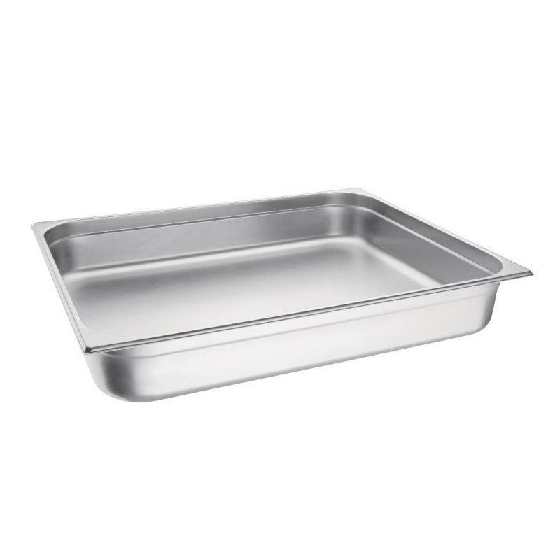 Bac Gastronorme inox GN 2/1 100mm Vogue K804 Vogue Bac Gastronorme inox GN 2/1 100mm Vogue K804 Vogue