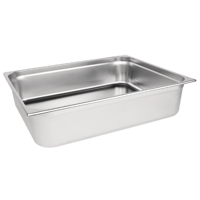 Bac Gastronorme inox GN 2/1 150mm Vogue K807 Vogue Bac Gastronorme inox GN 2/1 150mm Vogue K807 Vogue